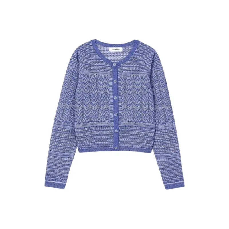 Sandro Glitter knit Cardigan-0