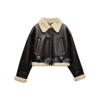 ZARA Jackets Coats Women's Dark Brown