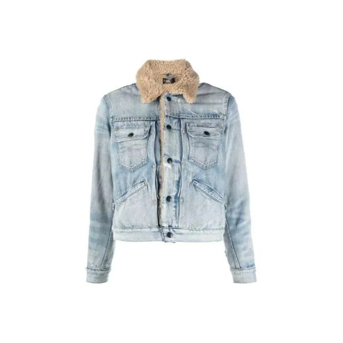 Double RL Jackets Women's Blue-0