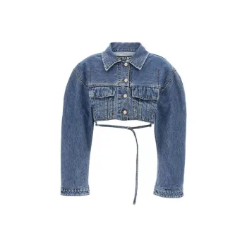 Jacquemus Jackets Coats Women's Blue