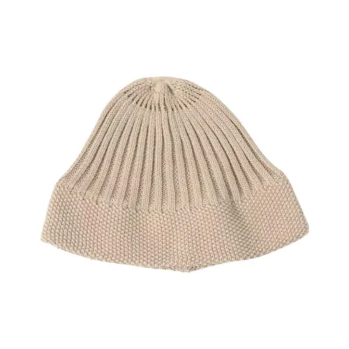 Beams 100% Cotton Beanies Men's Beige