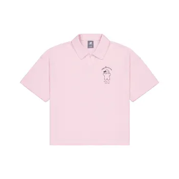 New Balance Centripetal Life Illustration Series Polo Shirt Women's Pink