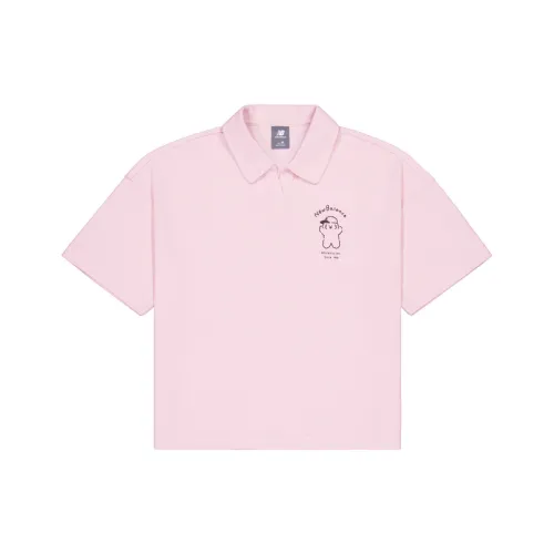 New Balance Centripetal Life Illustration Series Polo Shirt Women's Pink