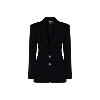 BALMAIN Single Breasted Tailored Blazer