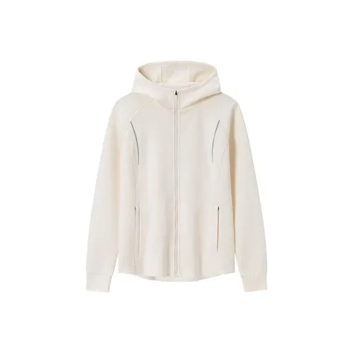 Anta Running Collection Jackets Coats Women's Vanilla Ecru