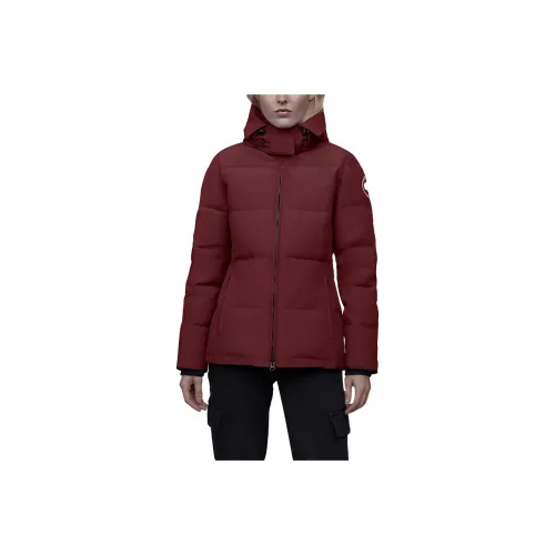 Canada Goose Down Jacket Women's Bordeaux Red