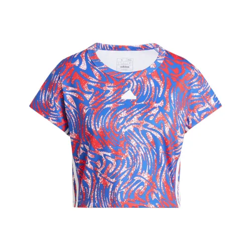 Adidas ExpressPerformance Drop Shoulder Sleeve T-Shirt Women's Multicolor