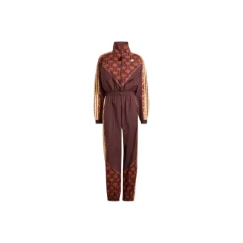 Adidas x FARM RIO Bodysuits Women's Mysterious Brown/Easy Yellow/Orange