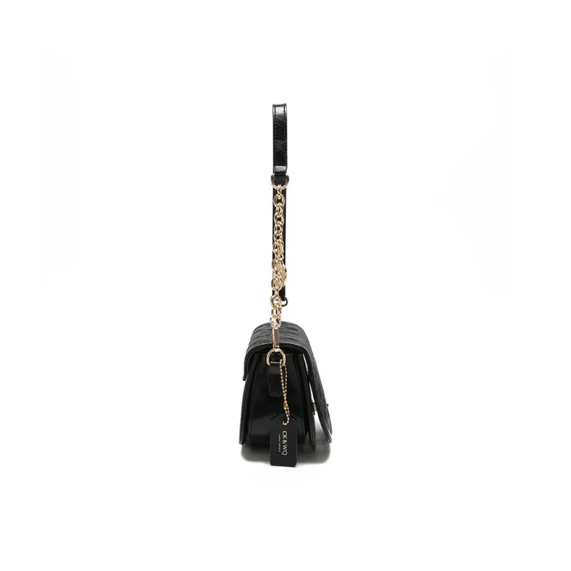 BETTINA VIVIAN PU Shoulder Bag Women's Black-4