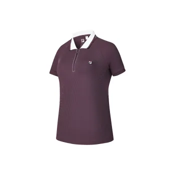 FILA Polo Shirt Women's Dark Coffee Brown