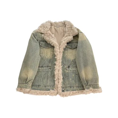 UNION REMOVE Jackets Coats Women's Vintage Blue