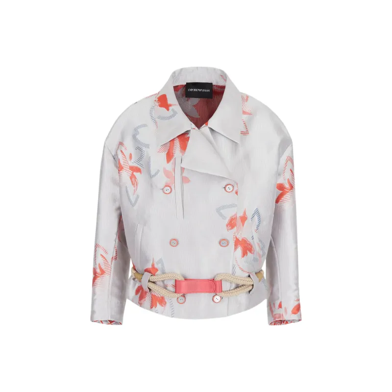 EMPORIO ARMANI FW22 Jacket Women's White-0