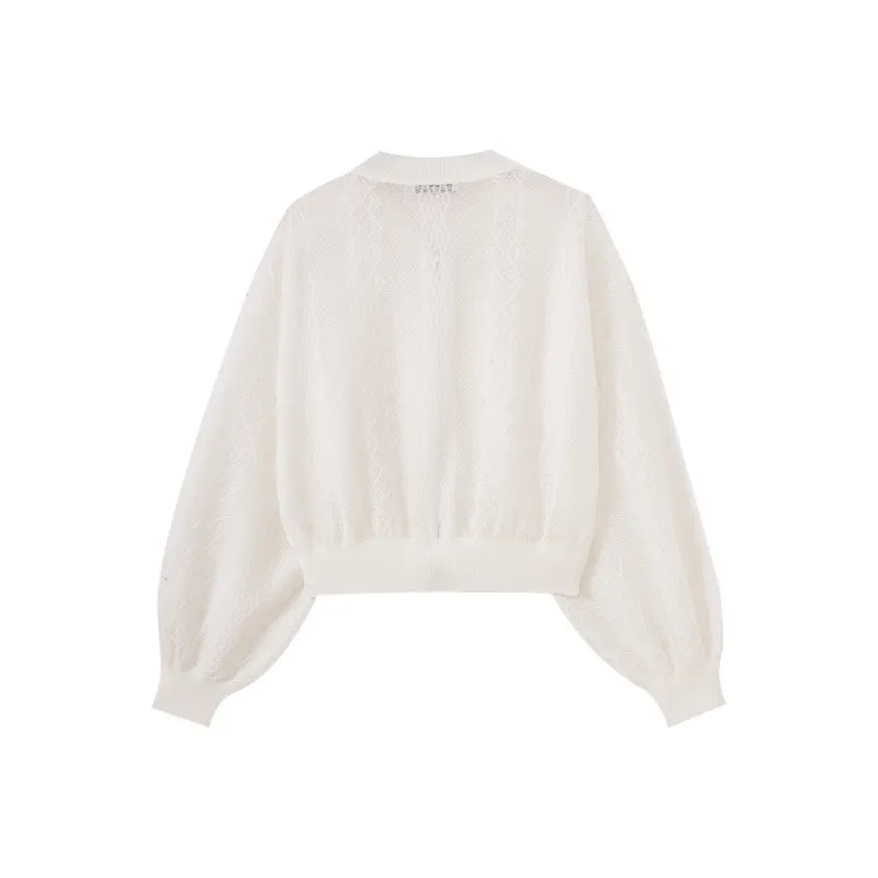SHUIYUNJIAN Knitwear Women's Raw White-1