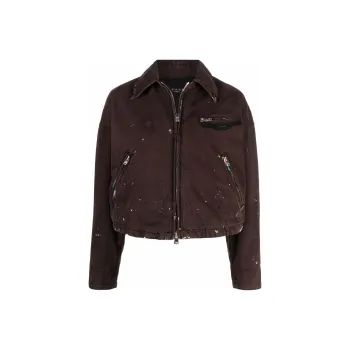 AMIRI Workman Zip Jacket 'Brown'