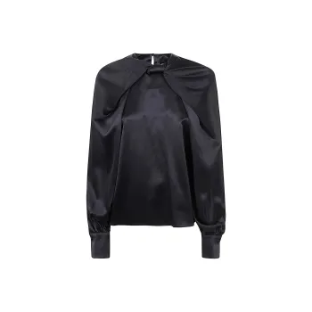 MaxMara Key Cross Detailed Shirt