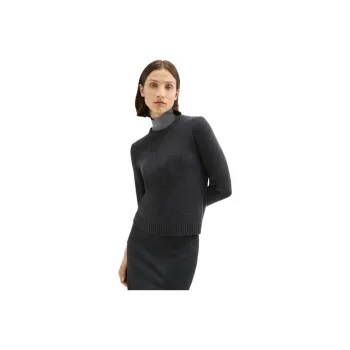 THEORY Knitwear Women's Dark Gray Contrast A52