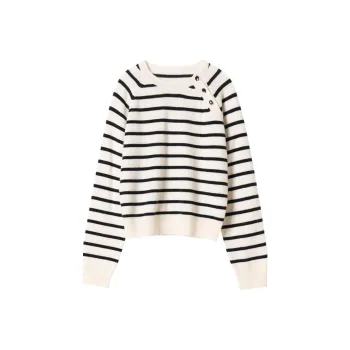 SNOWFORTE Cashmere Sweater Women's Polar White