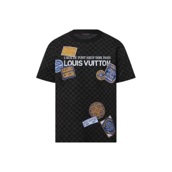 LOUIS VUITTON FW25 T Shirt Men's Black