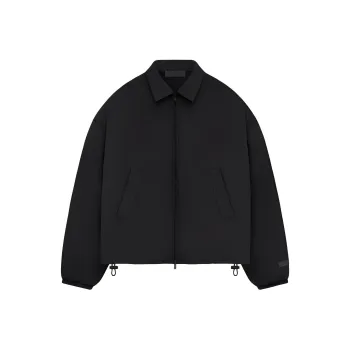 Fear Of God Essentials SS24 Drop2 Women'ss Filled Bomber Jackets & Coats Women's Jet Black/Jet Black