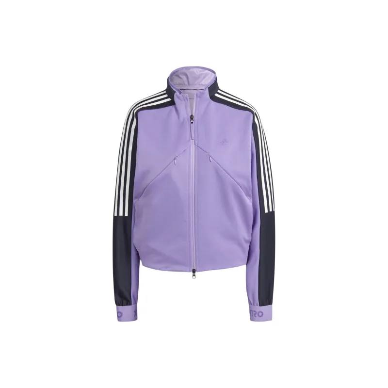 Adidas Jackets Coats Women's Violet Fusion/Legend Inks-0