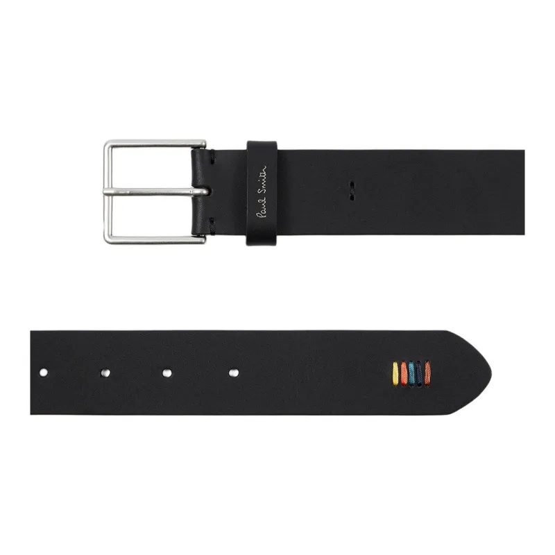 Paul Smith Cow Leather Belts Men's Black -1