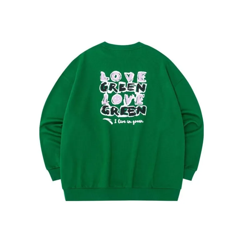 ANTA Life Collection Sweatshirts Women's Ice Porcelain Green-0