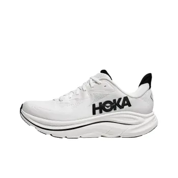 HOKA ONE ONE CLIFTON 10 Anti Slip Wear Resistant Low Top Casual Running Shoes Men's White