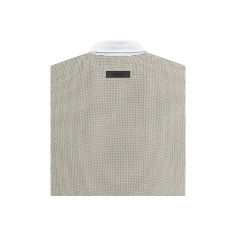 Fear Of God Essentials SS23 Polo Shirt Men's Seal Gray-4