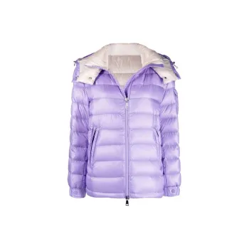 Moncler Dalles Series Down Jackets Women's Purple