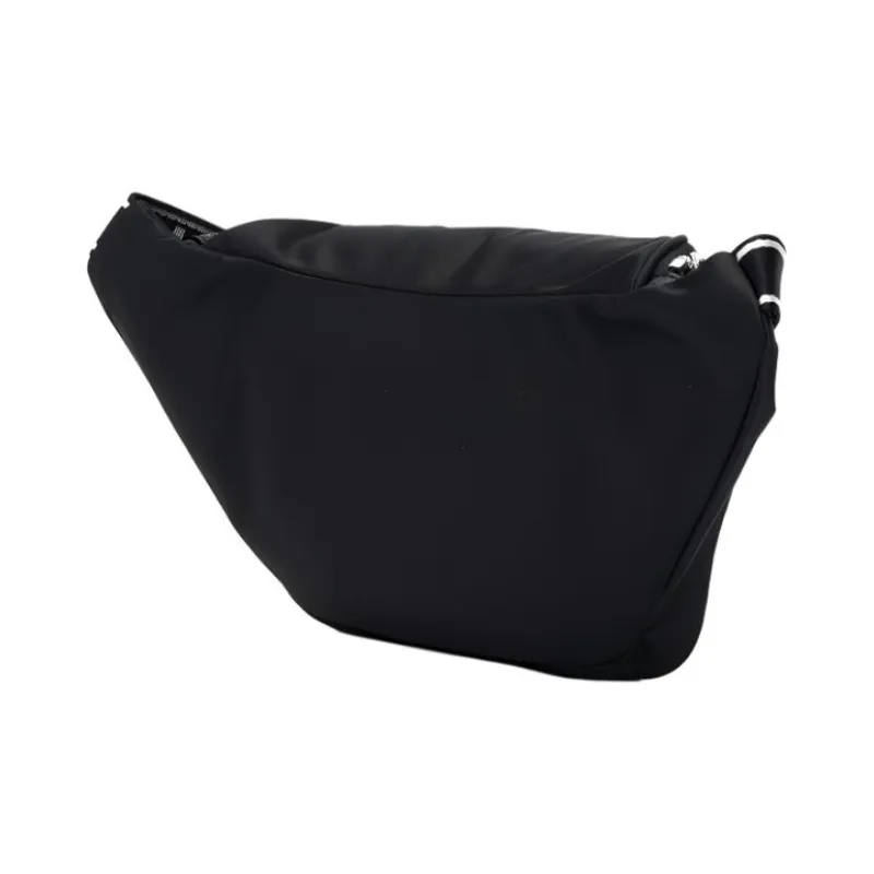 MOSCHINO Nylon Fabric Crossbody Bag Fanny Pack Women's Black-1