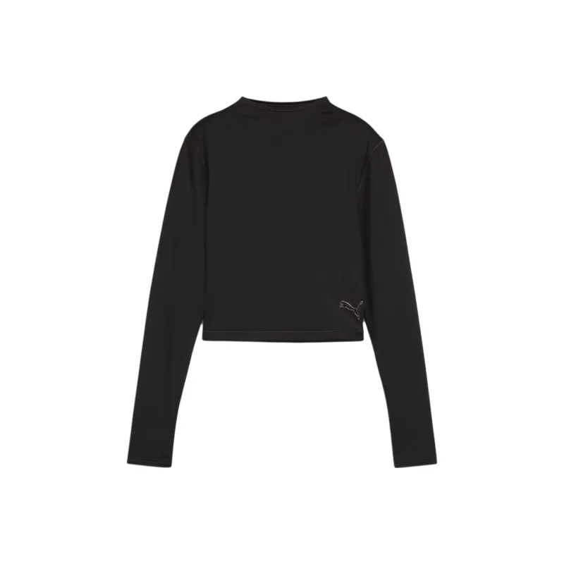 PUMA Intergalactic Women's Long Sleeve Crop Top-0