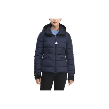 Moncler Down Jackets Women's Navy Blue
