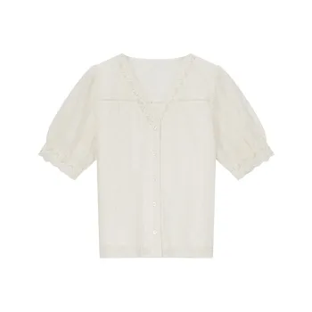 RZSE Chiffon Shirts Women's Beige Apricot
