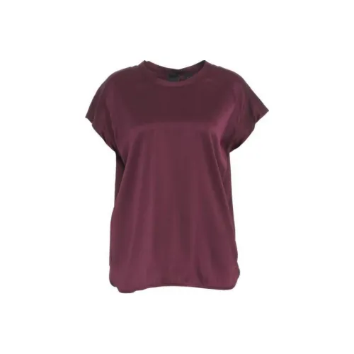 PINKO Short Sleeved Satin Blouse