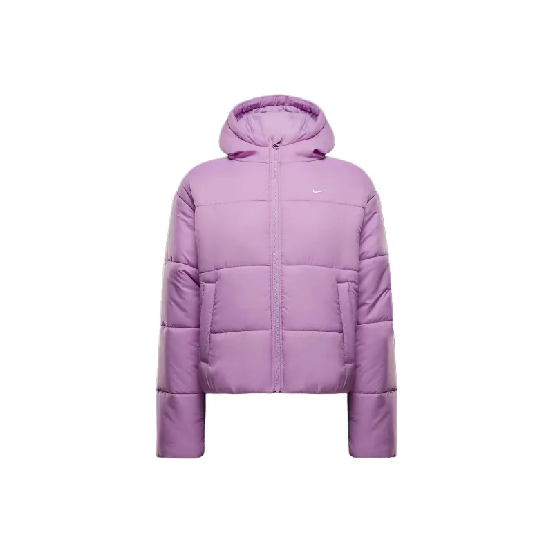 Nike Sportswear Classic Puffer Women's Therma FIT Loose Hooded Jacket-0