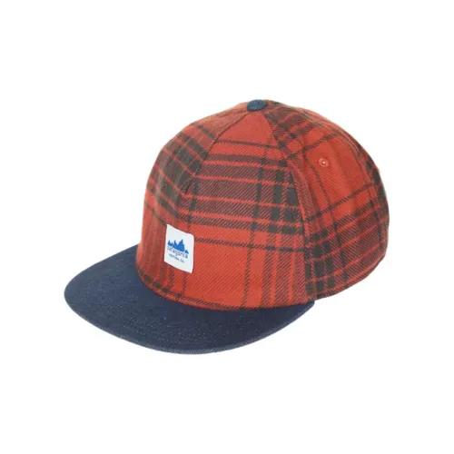 Patagonia Cotton Fabric Baseball Caps Unisex Orange