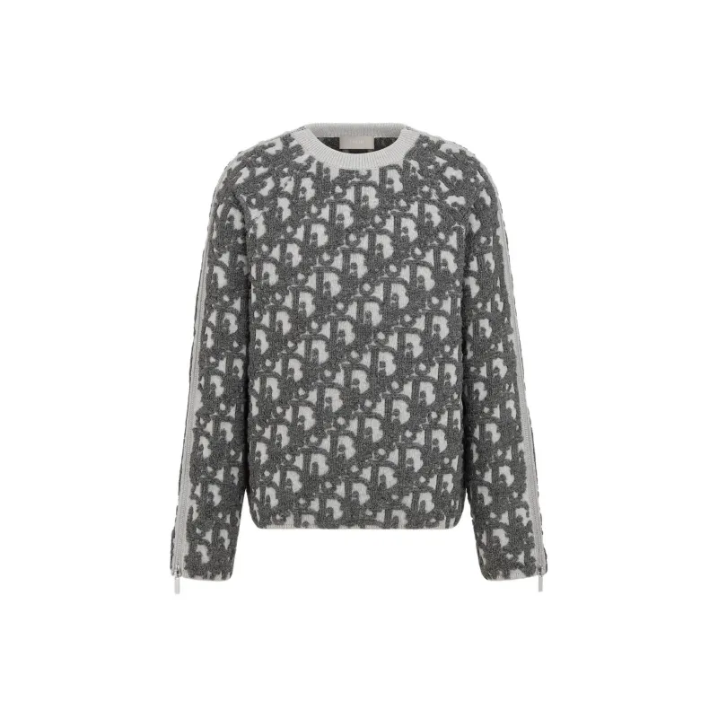 DIOR Sweaters Men Gray-0