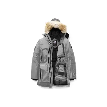 Canada Goose Down Jacket European Version Winter Women's Moonstone Gray