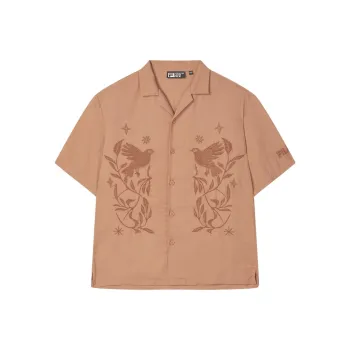FILA SS25 Shirt Men's Dark Night Orange or