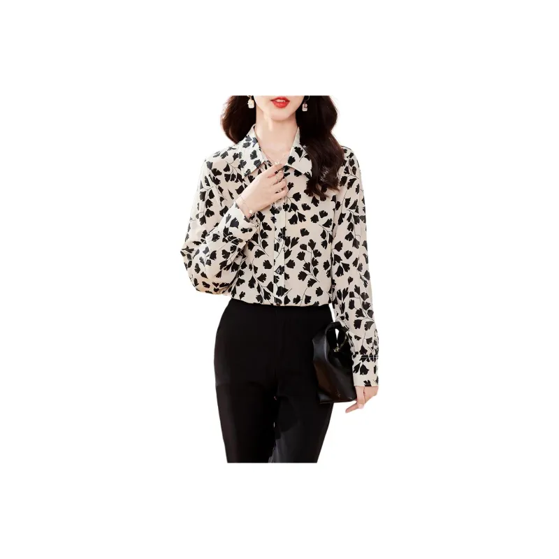 Yi Mengyuan Shirt Women's Ginkgo-0
