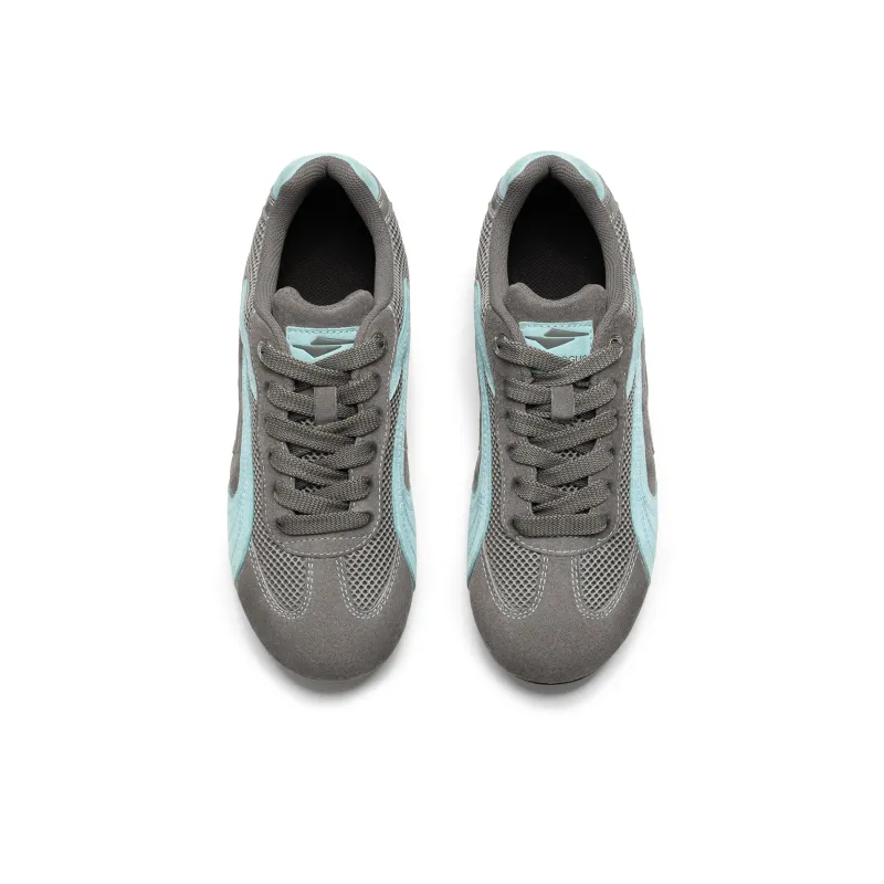 SENGUOGUO Cushioning, Slip Resistant, And Abrasion Resistant Low Top Casual Shoes Unisex Gray Blue-2