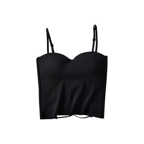 Flowers In Water Bra Women's Black