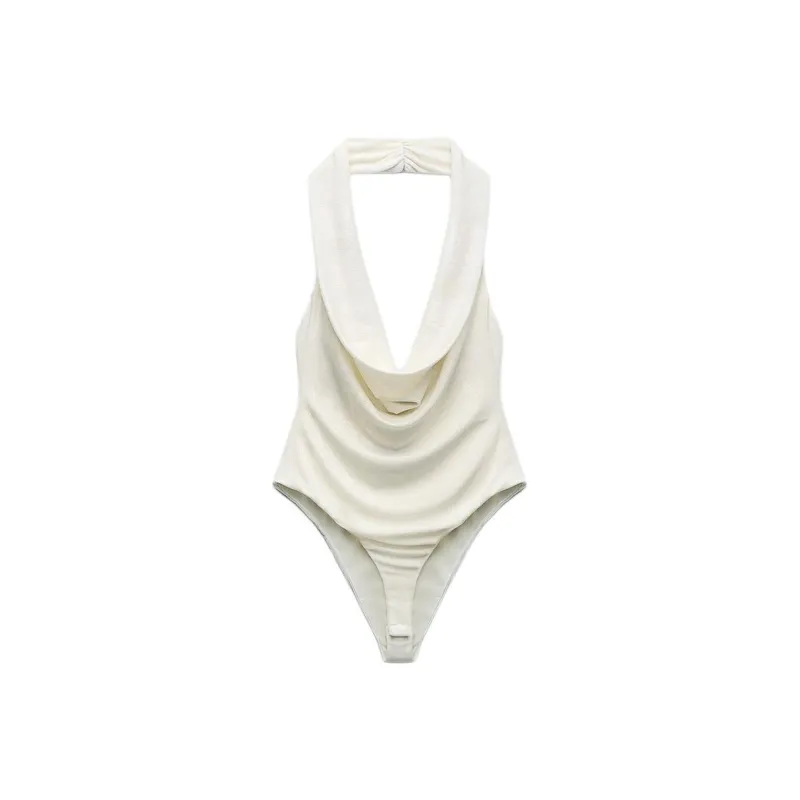ZARA Bodysuits Women's White-0