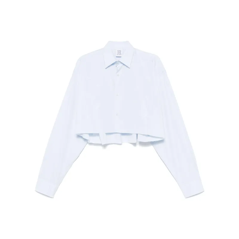 Vetements Jacquard monogram Shirt-0