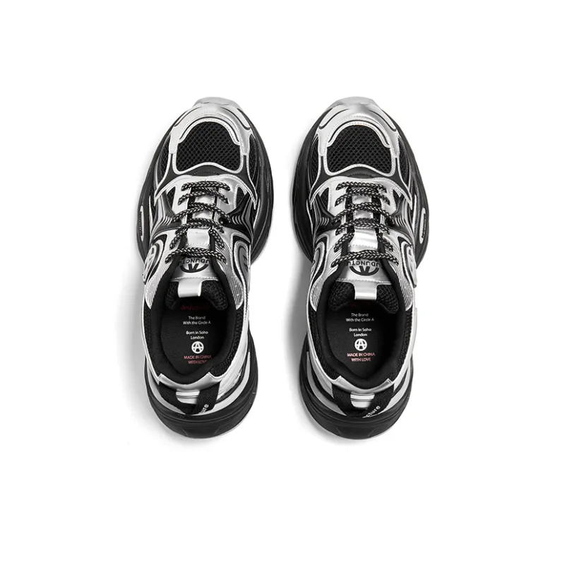 Acupuncture Height Increasing, Abrasion Resistant, Lightweight, And Breathable Low Top Chunky Sneakers Men's-9