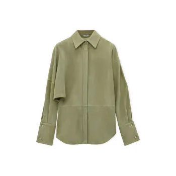 LOEWE Draped Shirt 'Sage'