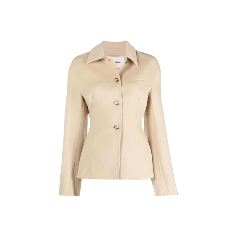 NANUSHKA SIngle-Breasted Tailored Blazer-0