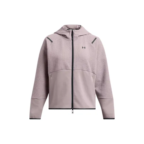 Under Armour Unstoppable Jackets Coats Women's Lipstick Gray