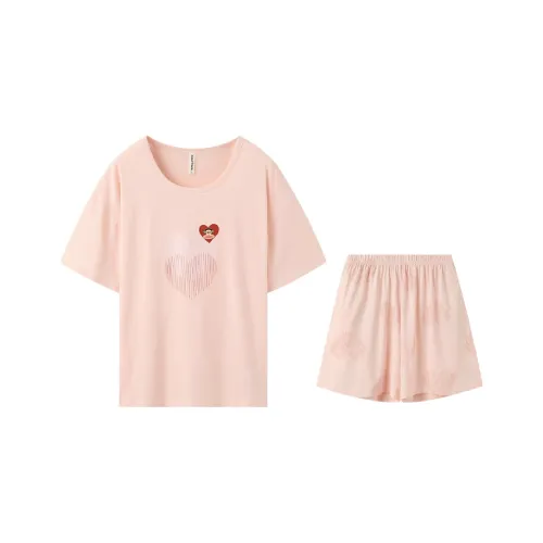 PAUL FRANK Pajama Set Women's Light Pink