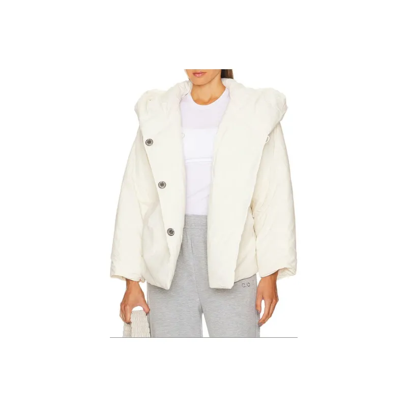 FREE PEOPLE Jackets Coats Women's White-0